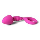 Pink Silicone Curved Comfort Butt Plug > Anal Range > Butt Plugs